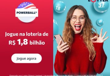 R$ 1,8 bi na Powerball neste sábado; jogue do Brasil com a TheLotter